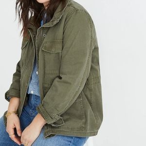 MADEWELL Surplus Utility Jacket in Army Green